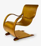 Garth Chester, bent plywood Curvesse chair