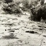 Michael Dunn, Theo Schoon on Location at Waiotapu, 1965, 1965