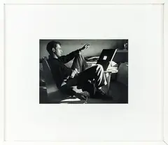 Steven Rumsey, Barry Woods at Retouching Desk (1953)