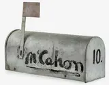 Colin McCahon’s Letterbox, From the artist’s residence at 10 Partridge Street, Grey Lynn, Auckland