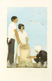 Roderick David Finlayson, Untitled – Kumara Harvest at Pukehina