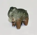 of an elephant by Early South East Asian glazed pottery figure, offered Mar 2014