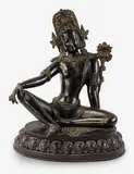 19th century by Tibetan bronze of Green Tara, sold Mar 2014