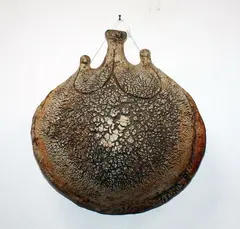 Stoneware hanging form by Len Castle, sold Mar 2014