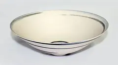 Stoneware agate bowl by John Parker, sold Mar 2014