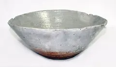 Stoneware bowl by Len Castle, sold Mar 2014