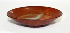 Stoneware dish by Len Castle, sold Mar 2014