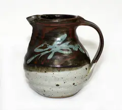 Stoneware jug by Warren Tippett, offered Mar 2014