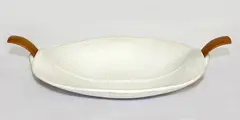 High fired stoneware dish by Chris Weaver, offered Mar 2014