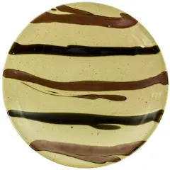 Large stoneware circular dish by Shoji Hamada, offered Mar 2014
