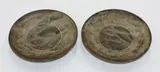 Shimaoka Tatsuzo, Two stoneware dishes