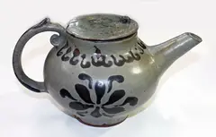 Stoneware teapot by Bernard Leach, offered Mar 2014
