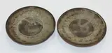 Shimaoka Tatsuzo, Two stoneware dishes