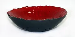 Unique earthenware bowl by Len Castle, sold Mar 2014
