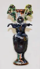 Suzanne Butson, handled vase