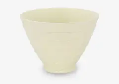 Keith Murray for Wedgewood, Tapering conical moonstone bowl
