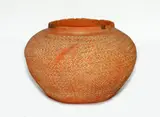 Small Chinese terracotta vase, probably Warring States period