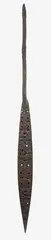 Tene Waitere, Finely carved hoe