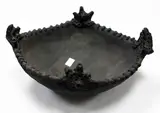 Aibon Village by Ceremonial raku fired food bowl, offered Dec 2013