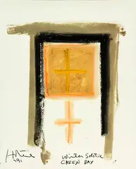 Ralph Hotere, Winter Solstice: Carey’s Bay