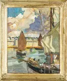 Sydney Lough Thompson, Tunny boats, Concarneau