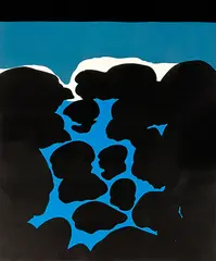 Wave Invading Rock Pool by Michael Smither, sold Dec 2013