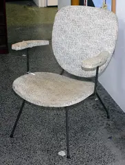 John Crichton [attributed], Three vintage 1950’s armchairs