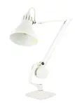 Hadrill and Horstmann, white anglepoise lamp