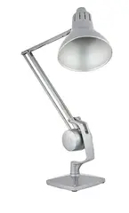 Hadrill and Horstmann, grey anglepoise lamp