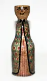 Frank Carpay for Crown Lynn, Hand painted sauce jar
