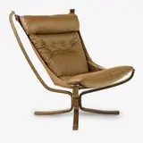 Vintage low back Falcon chair by Sigurd Resell for Vatne Moblier, offered Dec 2013