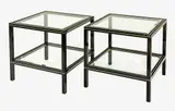 Pierre Vandel, A pair of side tables