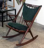 Frank Reenskaug, Vintage model 182 teak rocking chair