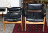 Cristain Solmer Vedel, A pair of Danish mid-century Modus chairs