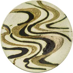 Stoneware dish by Mashiko Pottery, sold Oct 2013