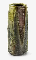 Col Levy, Stoneware Mizusashi (Japanese water pot)