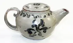 Stoneware teapot by Bernard Leach, offered Oct 2013