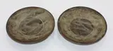 Shimaoka Tatsuzo, Two stoneware dishes