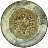 Shimaoka Tatsuzo, Large stoneware circular dish