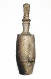 Jason Hess [Usa], Anagama fired stoneware bottle and lid