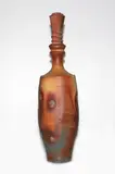 Jason Hess [Usa], Anagama fired stoneware bottle and lid