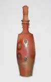 Jason Hess [Usa], Anagama fired stoneware bottle and lid