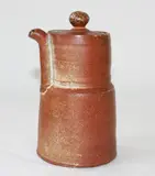 Scott Goldberg [Usa], Wood fired stoneware lidded pouring vessel