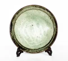 Stoneware bowl by Len Castle, sold Oct 2013