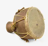 Patricia and Phyllis Perrin, Rare stoneware drum form