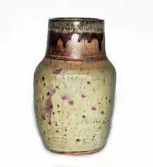 Stoneware vase by Roy Cowan, sold Oct 2013