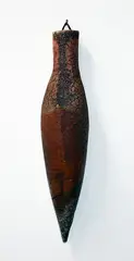 Stoneware hanging form by Len Castle, sold Oct 2013