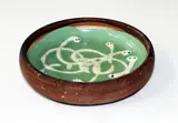 Len Castle, Stoneware slip glazed dish