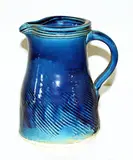 Len Castle, Large blue glazed stoneware jug