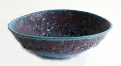 Large earthenware bowl by Len Castle, offered Oct 2013